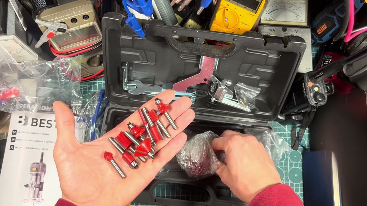 Unboxing frezarki do drewna Besten 800W