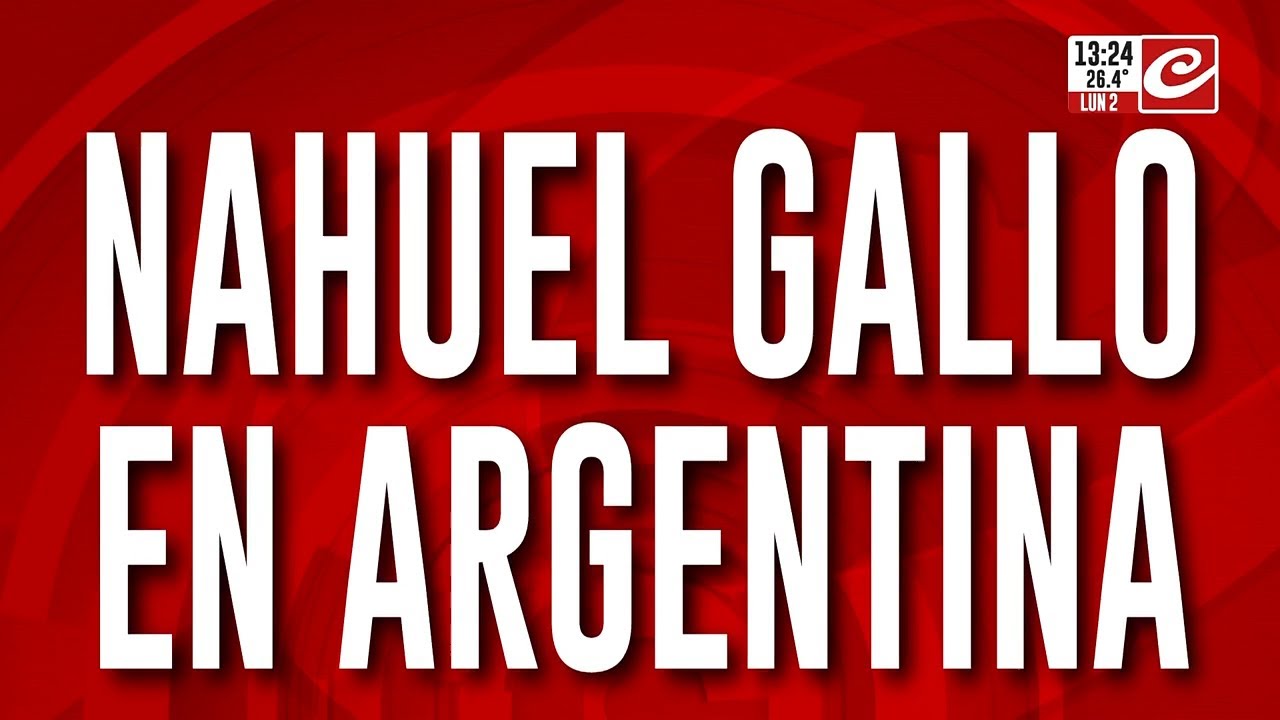 Nahuel Gallo en Argentina: el trama secreta de la vuelta a casa del gendarme