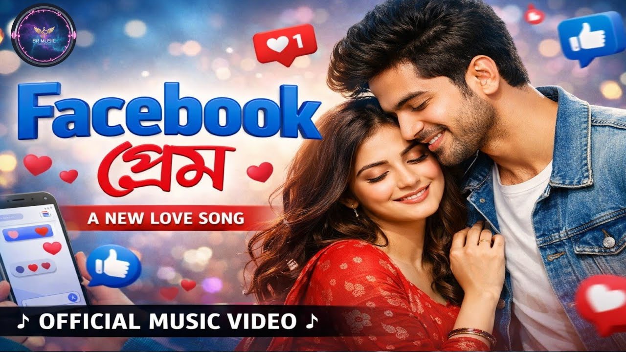 Facebook Prem | ফেসবুক প্রেম | New Bengali Romantic Song 2026 | Online Love Story Song 💔❤️