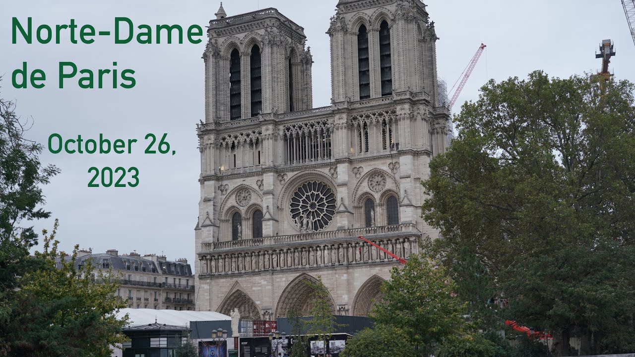 Notre-Dame de Paris in 4kSutekina Sekai