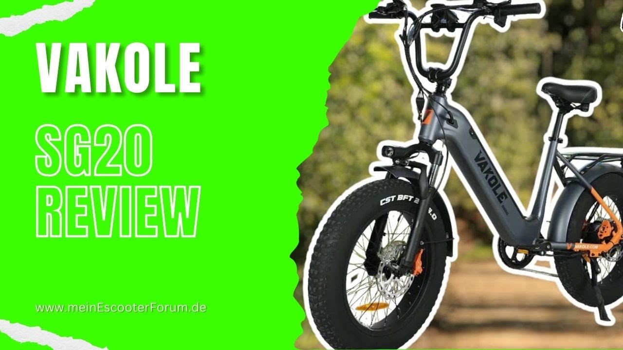 Vakole SG20 Fatbike / E-Bike mit viel Power zum Top Preis von 1199€