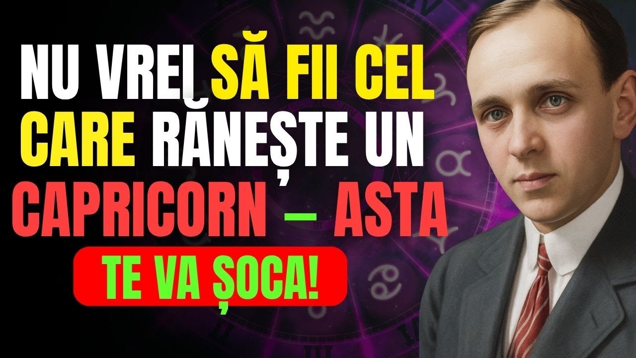 Vezi ce se ÎNTÂMPLĂ când RĂNEȘTI un CAPRICORN — cel mai PERICULOS semn, potrivit lui Cayce!