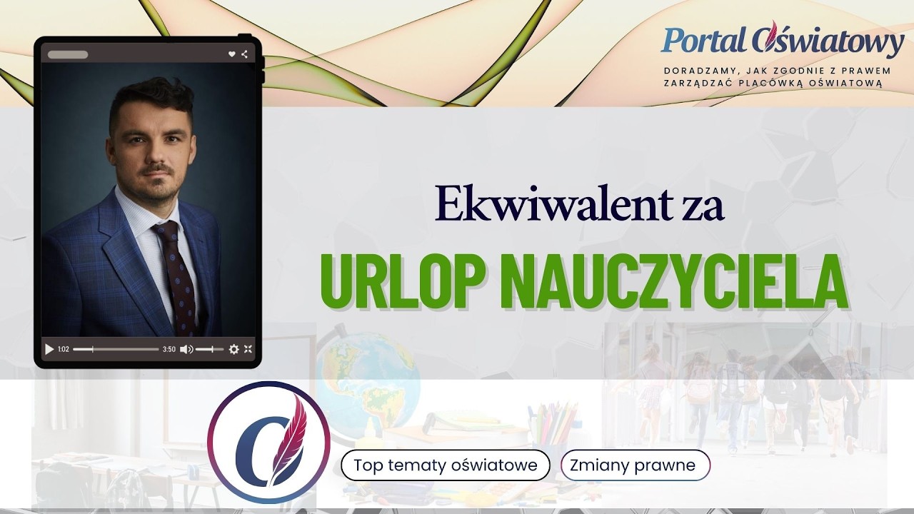 Ekwiwalent urlopowy 2026 dla nauczyciela