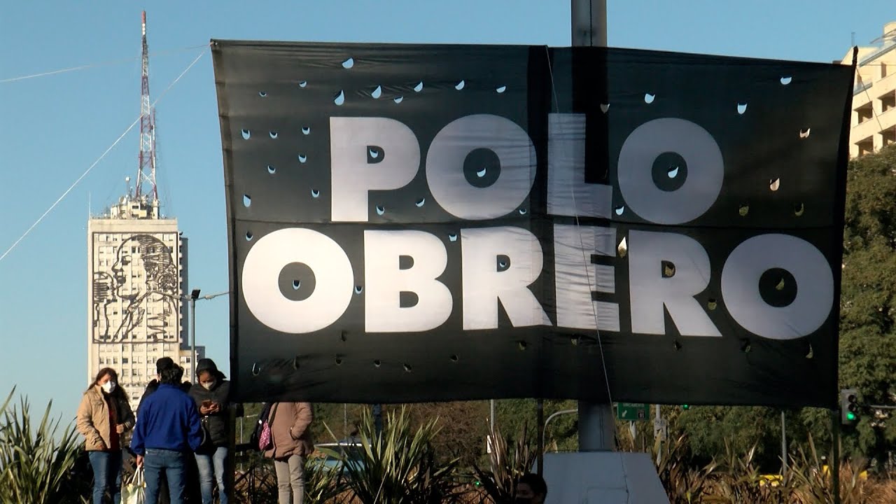 El Polo Obrero se manifiesta en reclamo de m&aacute;s planes potenciar trabajo
