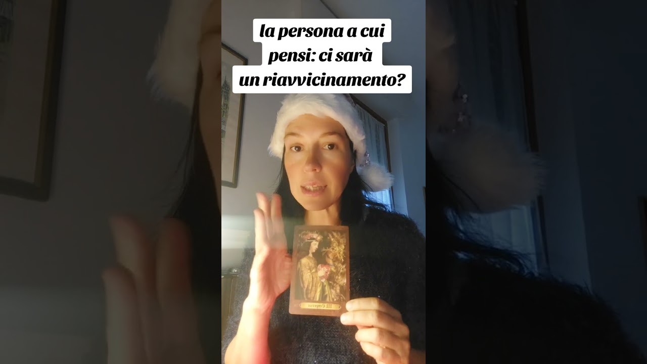 la persona a cui pensi ci sarà un riavvicinamento? tarocchi