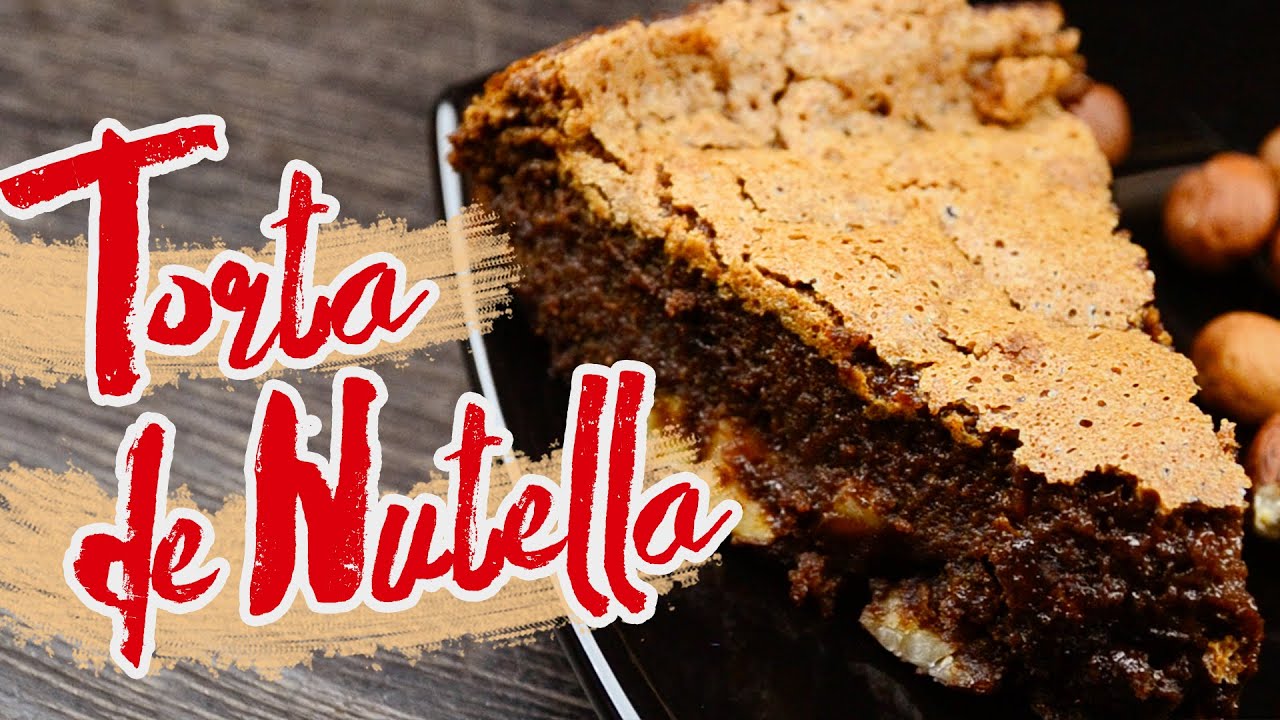 Como fazer Torta de Nutella - How to make Nutella Cake #012
