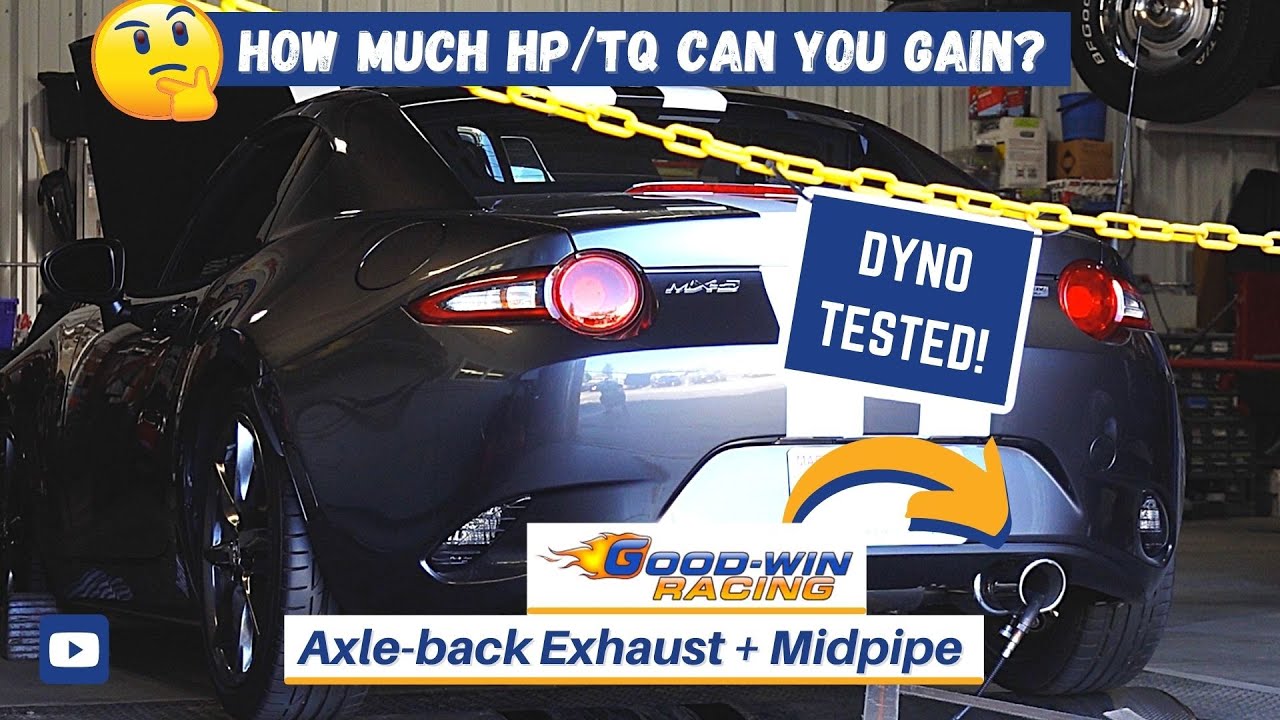 Goodwin-Racing MIDPIPE + RoadsterSport SuperStreet Exhaust - DYNO TESTED! // ND Mazda MX-5 Miata