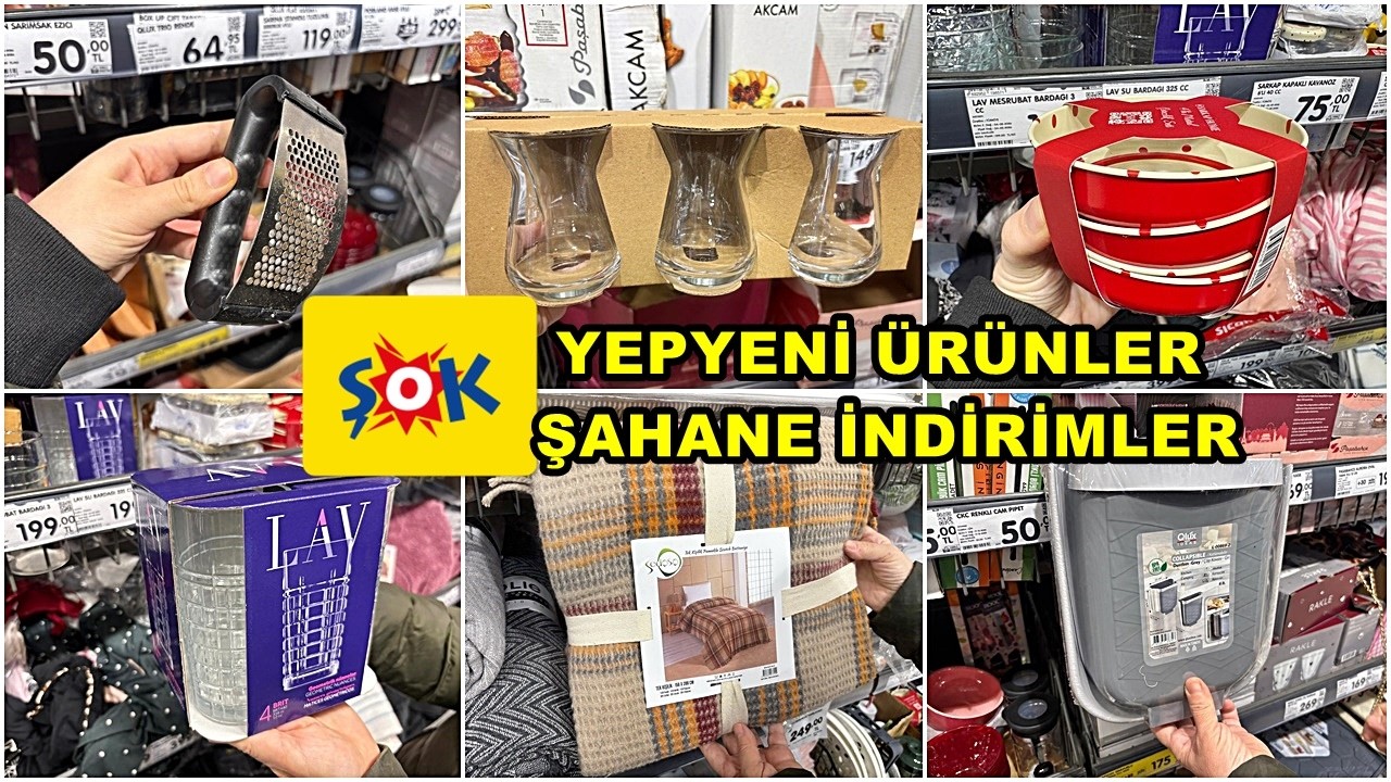 ERKEN ÇEKİM/ŞOK 25 ŞUBAT 2026💃/YEPYENİ ÜRÜNLER GELDİ/BÖYLESİ GÖRÜLMEDİ/ŞAHANEE/ŞOK AKTÜEL ÜRÜNLER