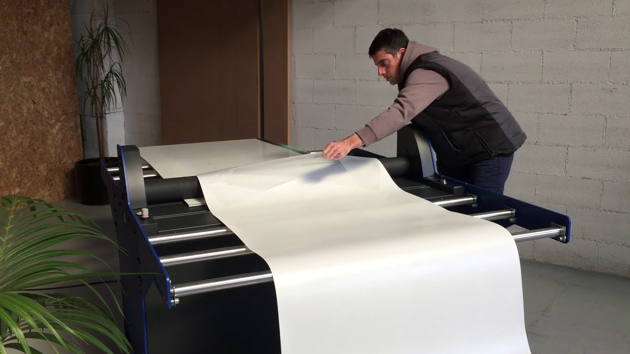 Manual Road Sign Laminator - Test