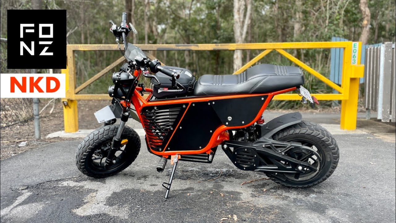 The NKD from FONZMOTO is a legitimately cool Electric Motorbike
