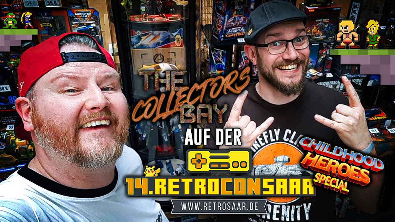 THE COLLECTORS BAY auf der 14. RETRO CON SAAR | Childhood Heroes | Vlog