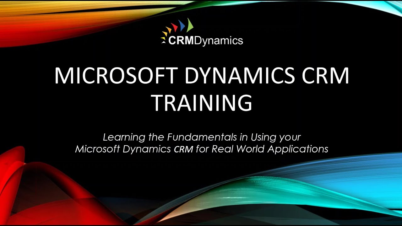 Microsoft Dynamics CRM 2016 Getting Started with Charts and Dashboards (35:59)