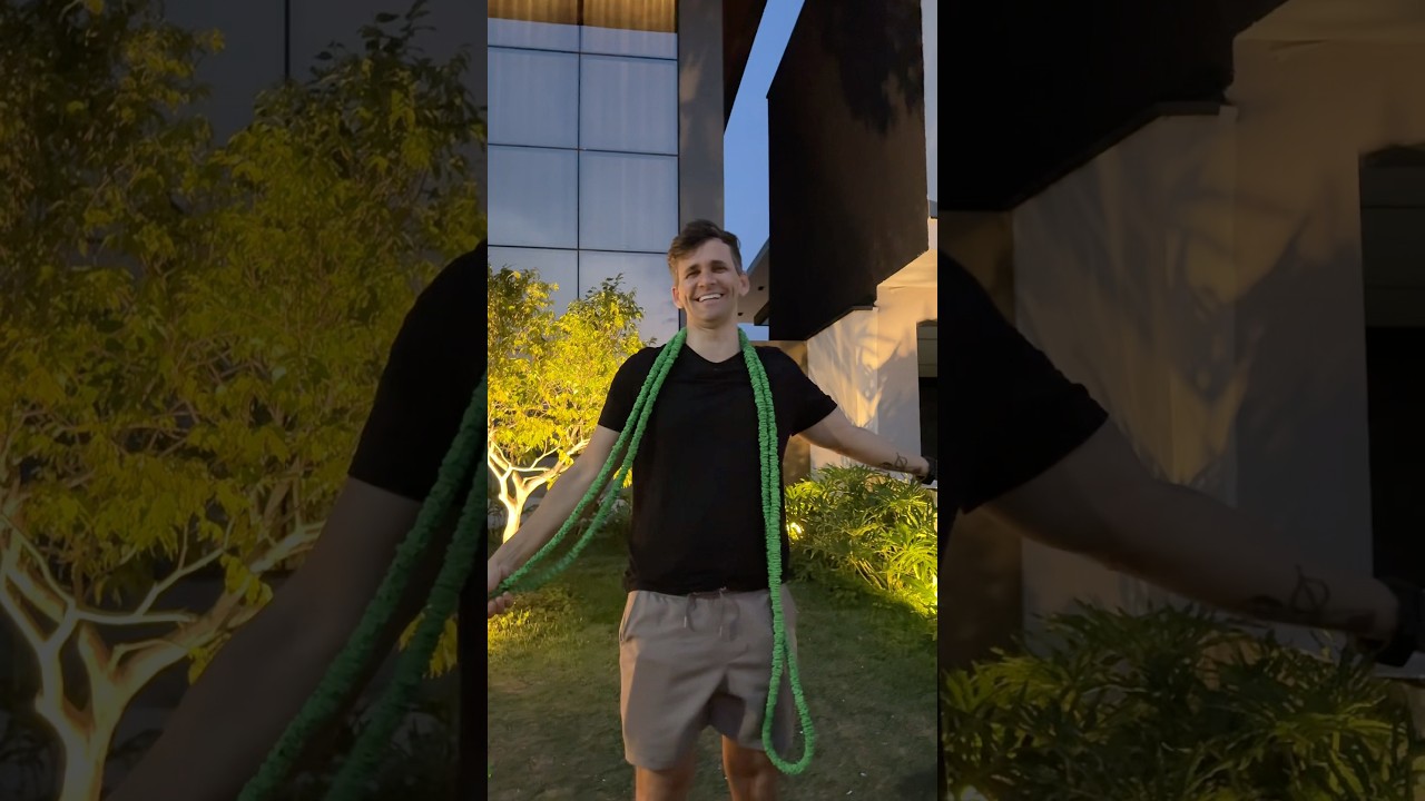 Comprei e testamos a mangueira magica!! #achadinhos #acheinashopee #shopee