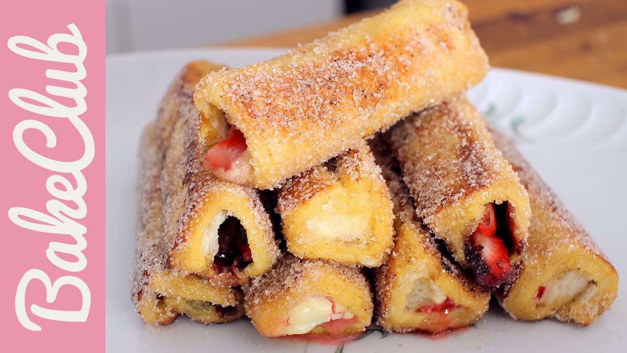 Nutella French Toast Rolls (Armer Ritter) | BakeClub