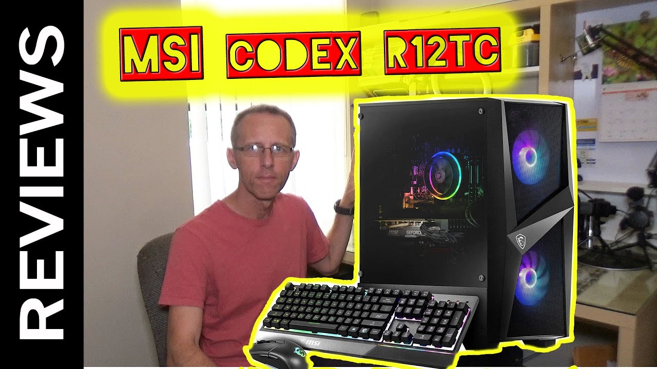 MSI Codex R 12TC 059 Core i7-12700F Gaming PC Review 2023