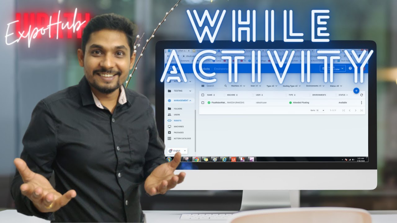 UiPath Tutorial | Uipath While Loop Example 2020 (Control Flow in UiPath Studio )
