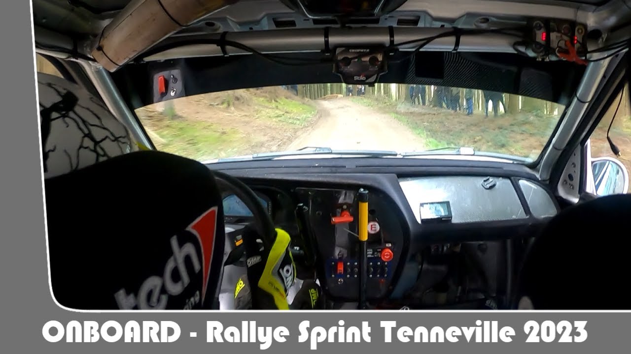 ONBOARD Peugeot 306 - Rallye Sprint Tenneville 2023