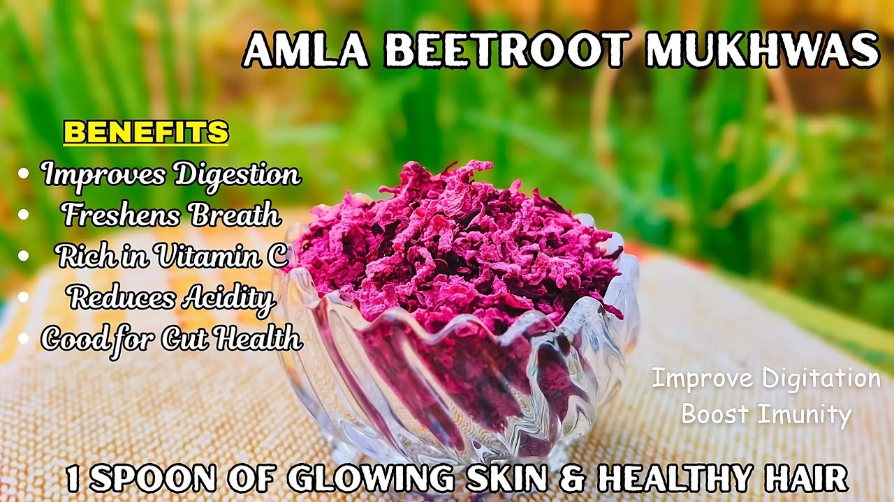 Chatpata Amlapachak | Amla Beetroot Mukhwas Recipe | Amla Mukhwas