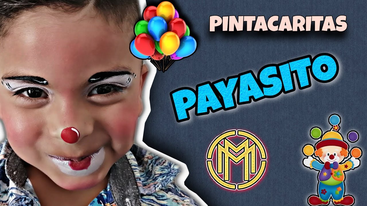 Maquillaje Payasito Pintacaritas
