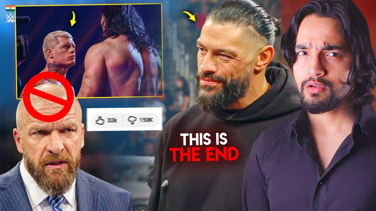 Ho Gya Drama🤯...WWE Record Breaking*, Roman Reigns, Drew McIntyre Reaction, Cody Rhodes New Champion