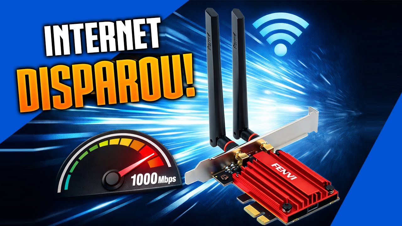 Essa placa Wi-Fi 7 mudou minha internet? | Fenvi Wi-Fi 7 + Bluetooth 5.4