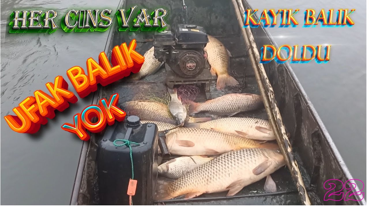150 kg BALIK AVI-(BELGESEL TADINDA) -YAYIN AVI-SERPME İLE BALIK AVI-BALİK AVİ