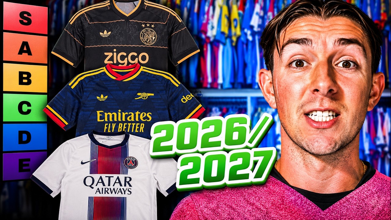 Ranking NEW 26/27 Away Football Shirts!