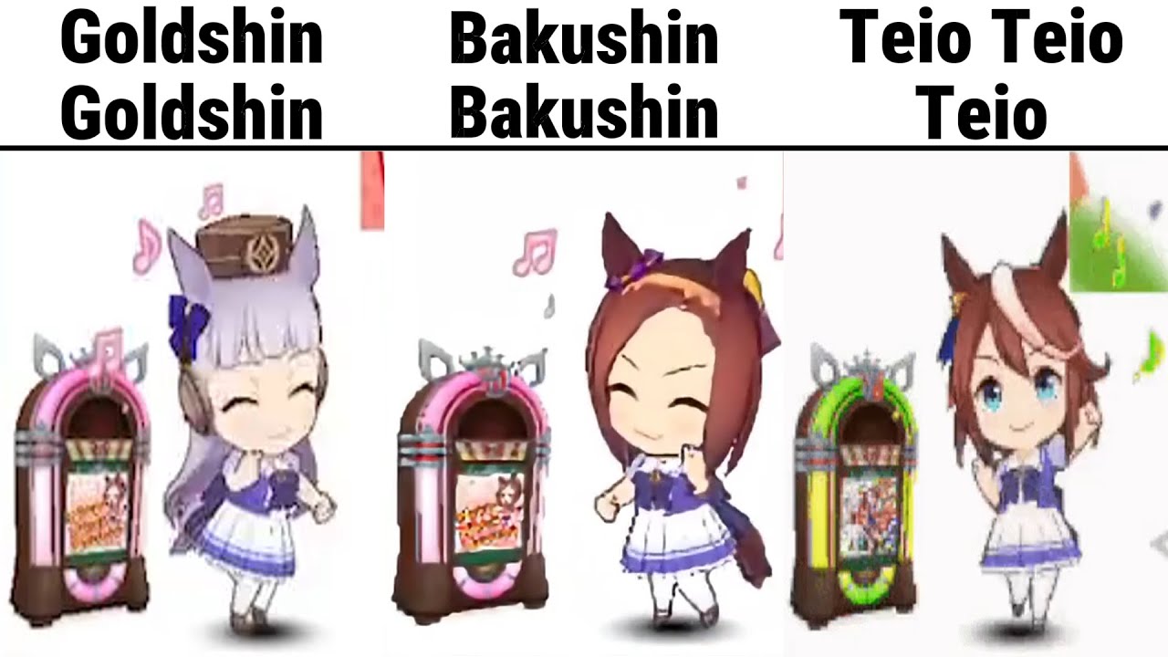 Bakushin Bakushin Bakushin vs Goldshin Goldshin Goldshin vs Teio Teio Teio 🗣️🗣️