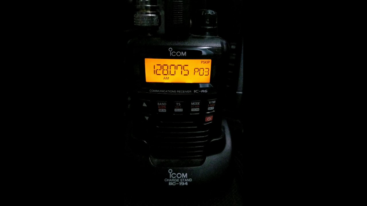 AIR BAND SCAN ON ICOM R6 2-17-2021