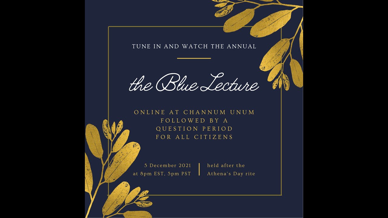 Blue Lecture 2021
