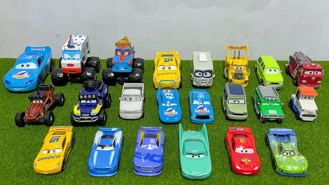 Disney Pixar Cars Unboxing Review | Lightning McQueen, Tow Mater, Doc Hudson, Sally Carrera, Cruz