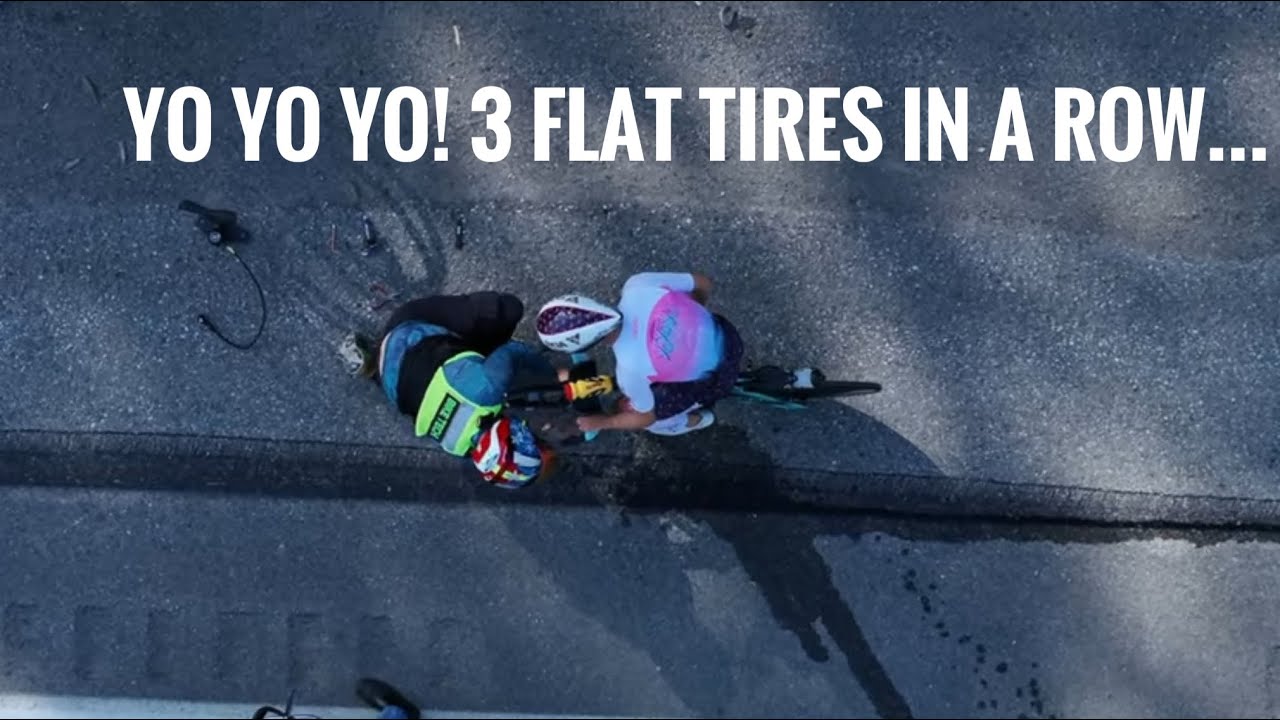 Yo Yo Yo--3 Flat Tires in a Row// CDA Race Analysis