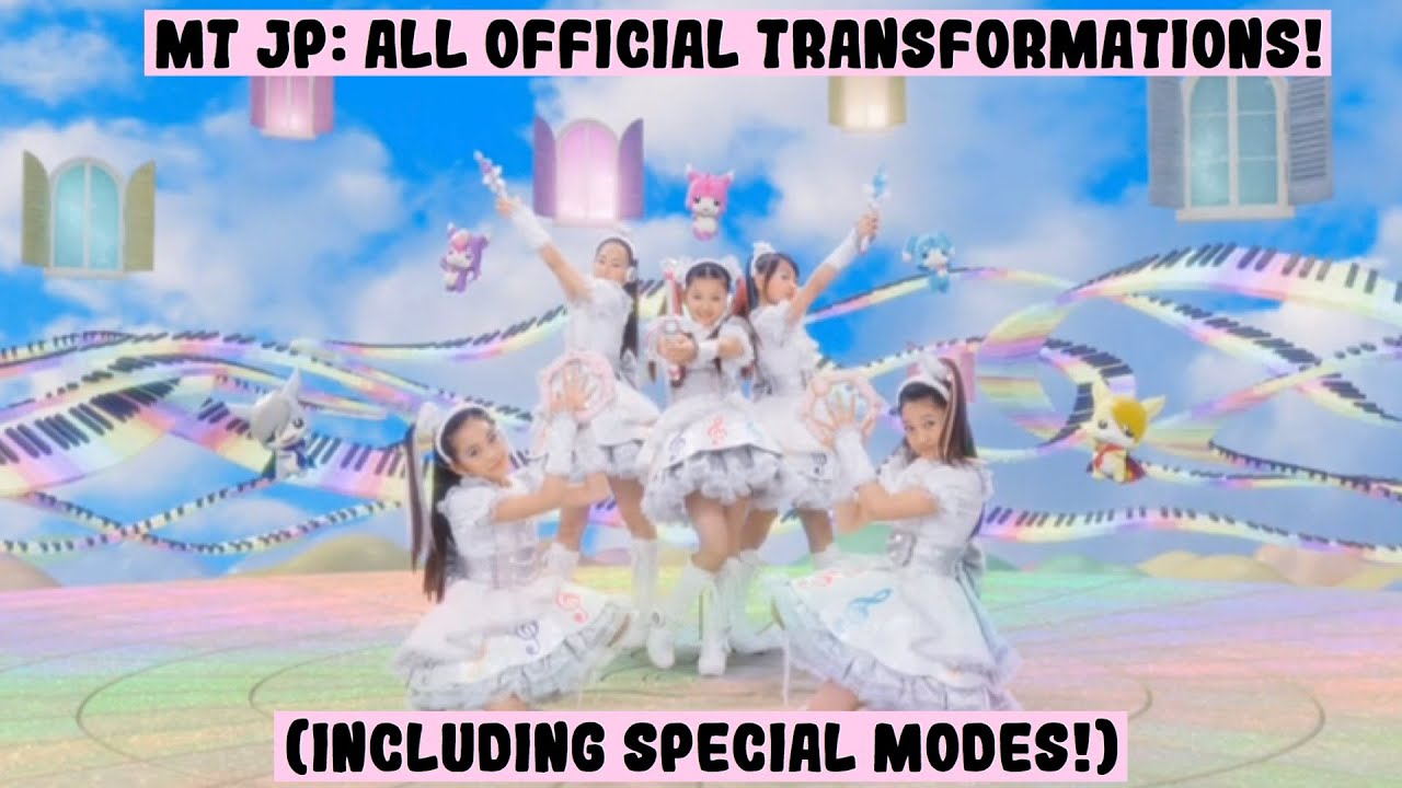 Idol x Warrior Miracle Tunes JP|| All Official Transformations! (Including Special Modes)
