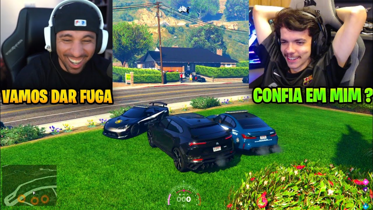 PIUZINHO E BKINHO DANDO FUGA NO HYPE #3