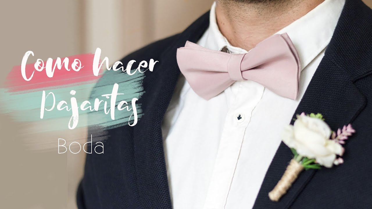 Como hacer PAJARITA o BOW TIE (Patrones GRATIS incluidos)🤵|DIY| Lorena Gil