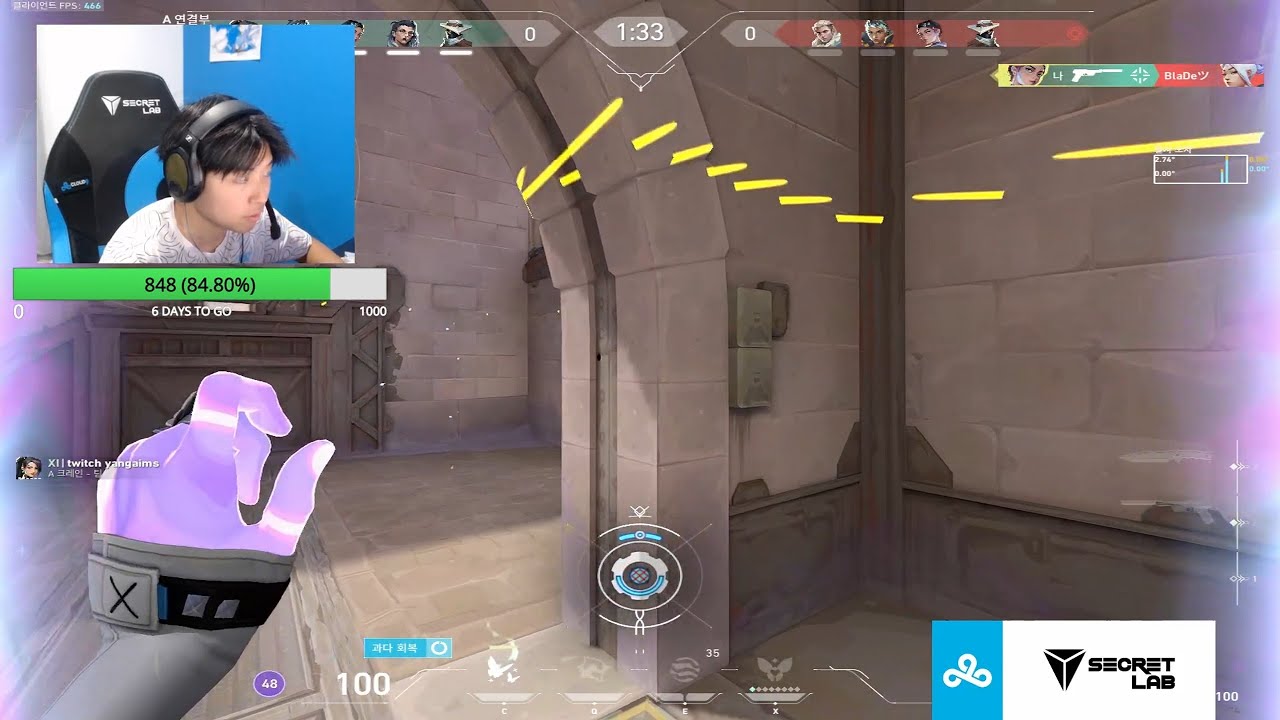 THIS IS BEST VALORANT AIMER! C9 OXY PRO CLOVE VALORANT RANKED GAMEPLAY