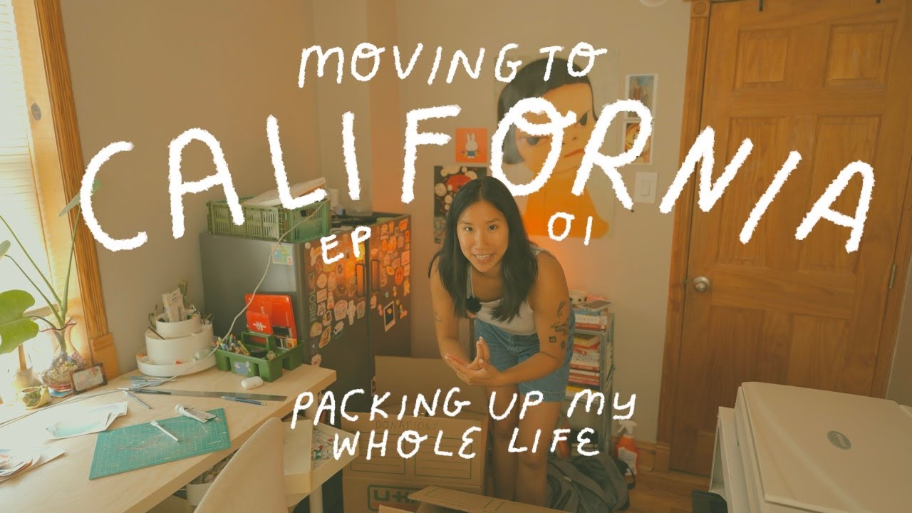 Why I'm Moving to California 📦 Cross-Country Moving Diaries Ep 1