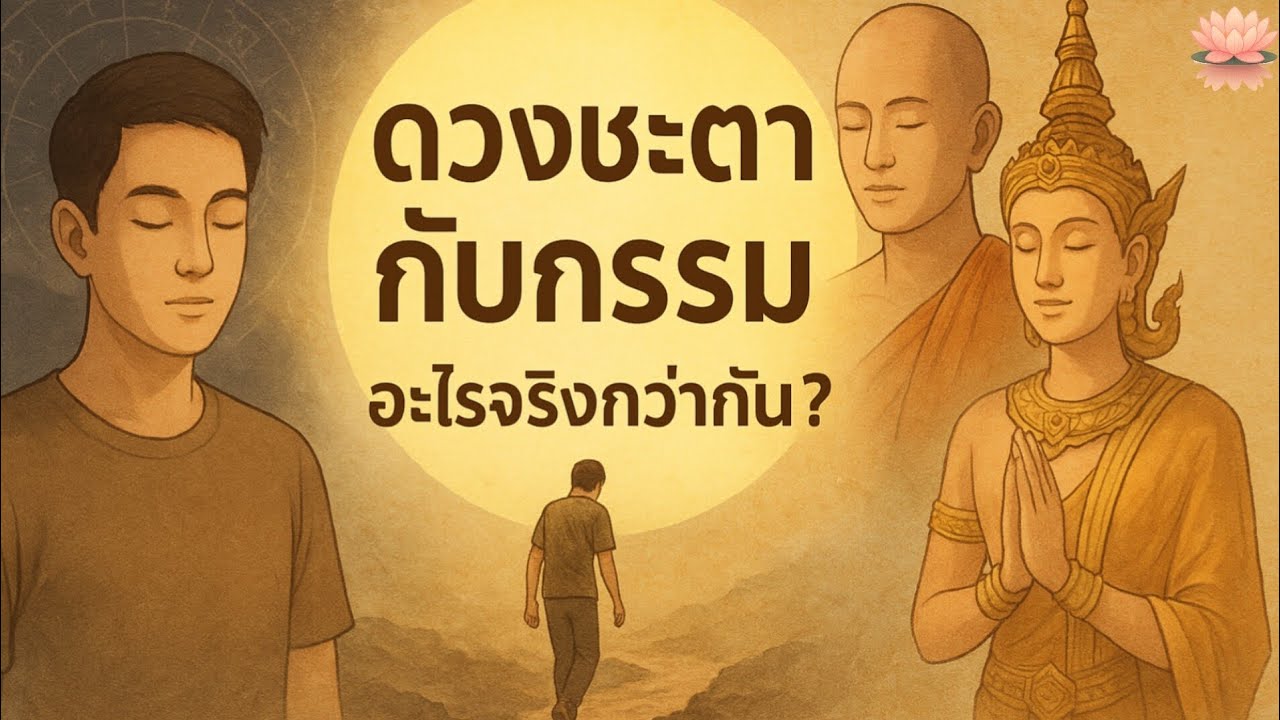 ดวงชะตากับกรรม อะไรจริงกว่ากัน? คำตอบที่พลิกชีวิตคุณได้ | สาระน่ารู้
