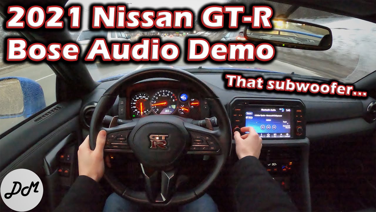 2021 Nissan GT-R – Bose 11-Speaker Sound System Review