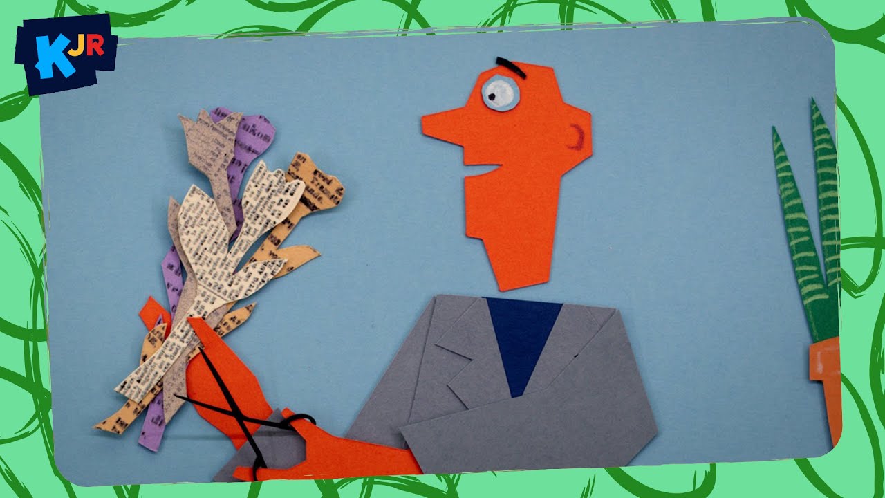 Meneer Papier is bang | Meneer Papier | Aflevering 6