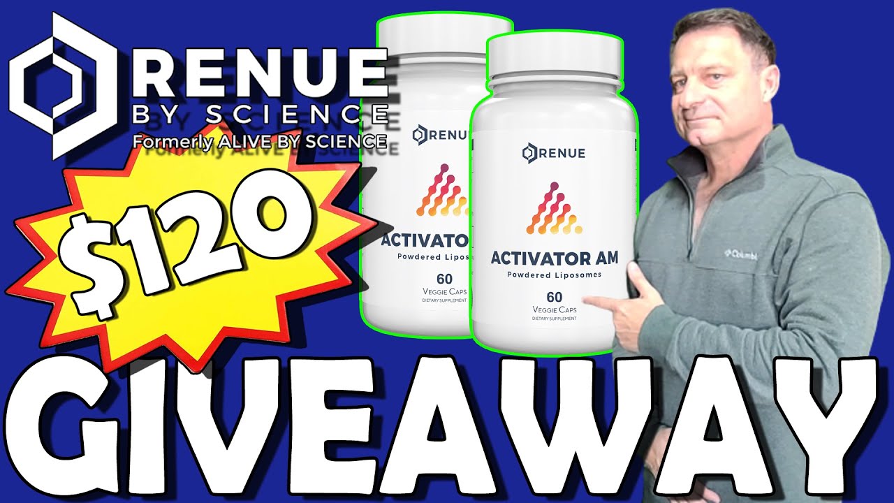 $120 MEGA NMN Senolytic GIVEAWAY | RENUE by SCIENCE