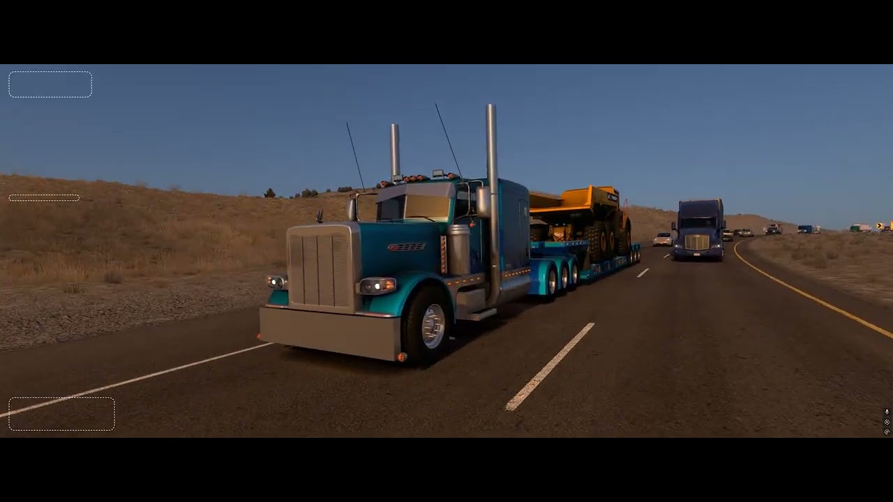Peterbilt 389 C15 6NZ Straight Pipe