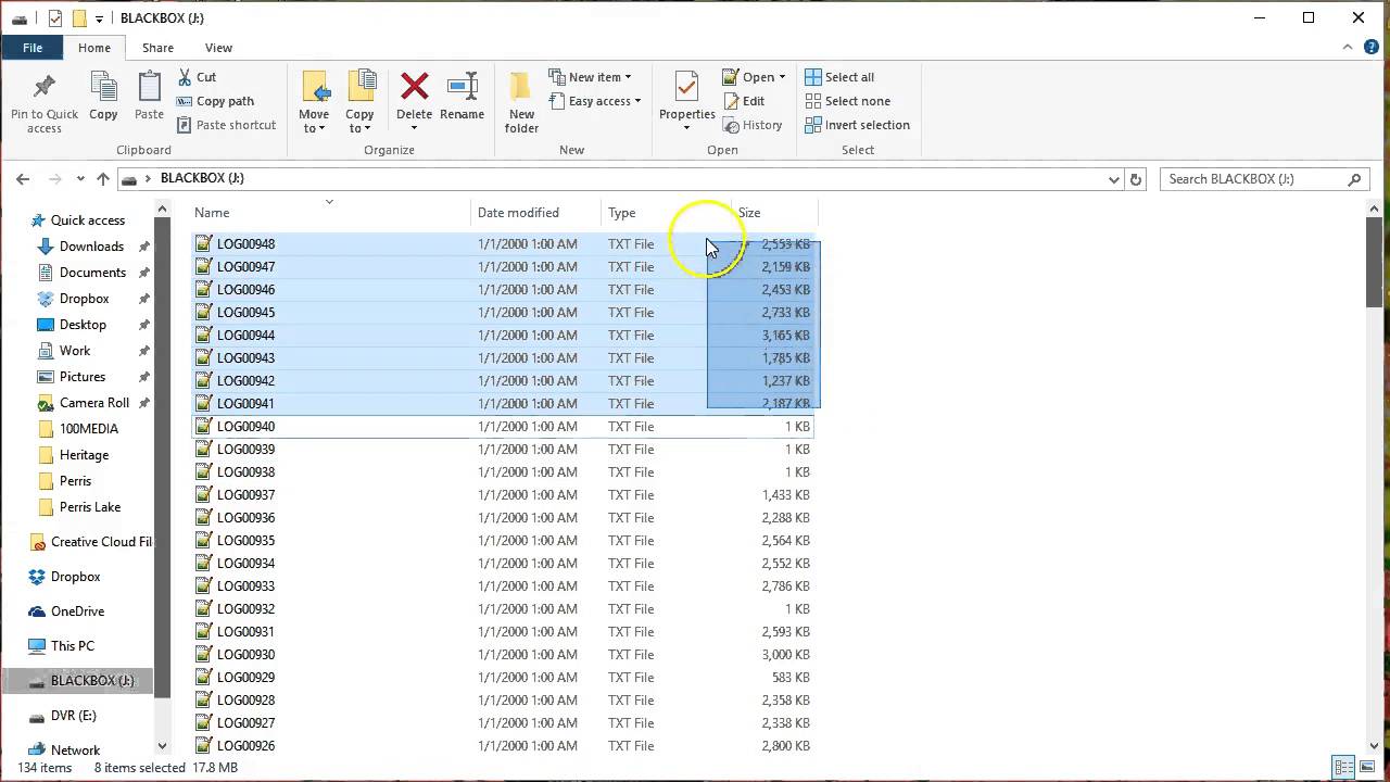 A quick tip for segmenting your Openlog / Blackbox SD card