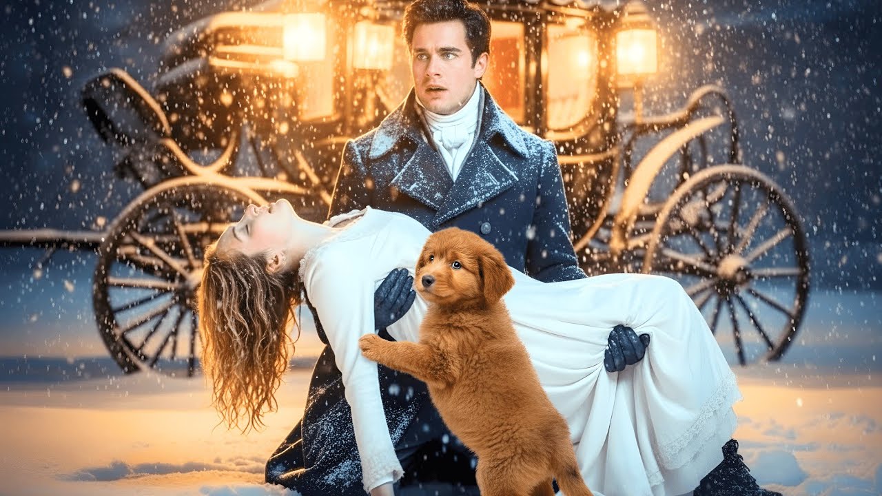 🔥 SHE WAS THROWN OUT WITH HER PUPPY INTO THE BLIZZARD BY HER OWN FATHER — UNTIL THE DUKE FOUND HER..