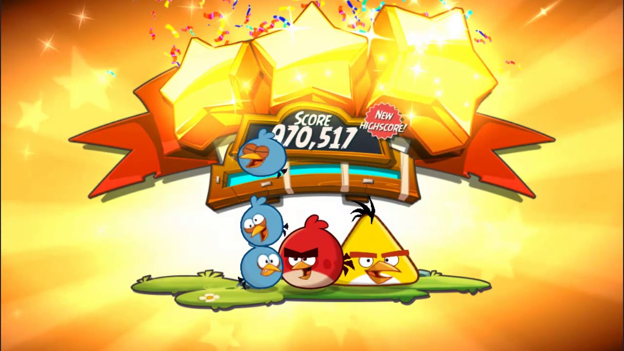 Angry Birds 2 Levels 1 - 15 Cobalt Plateaus Feathery Hills (No spells)