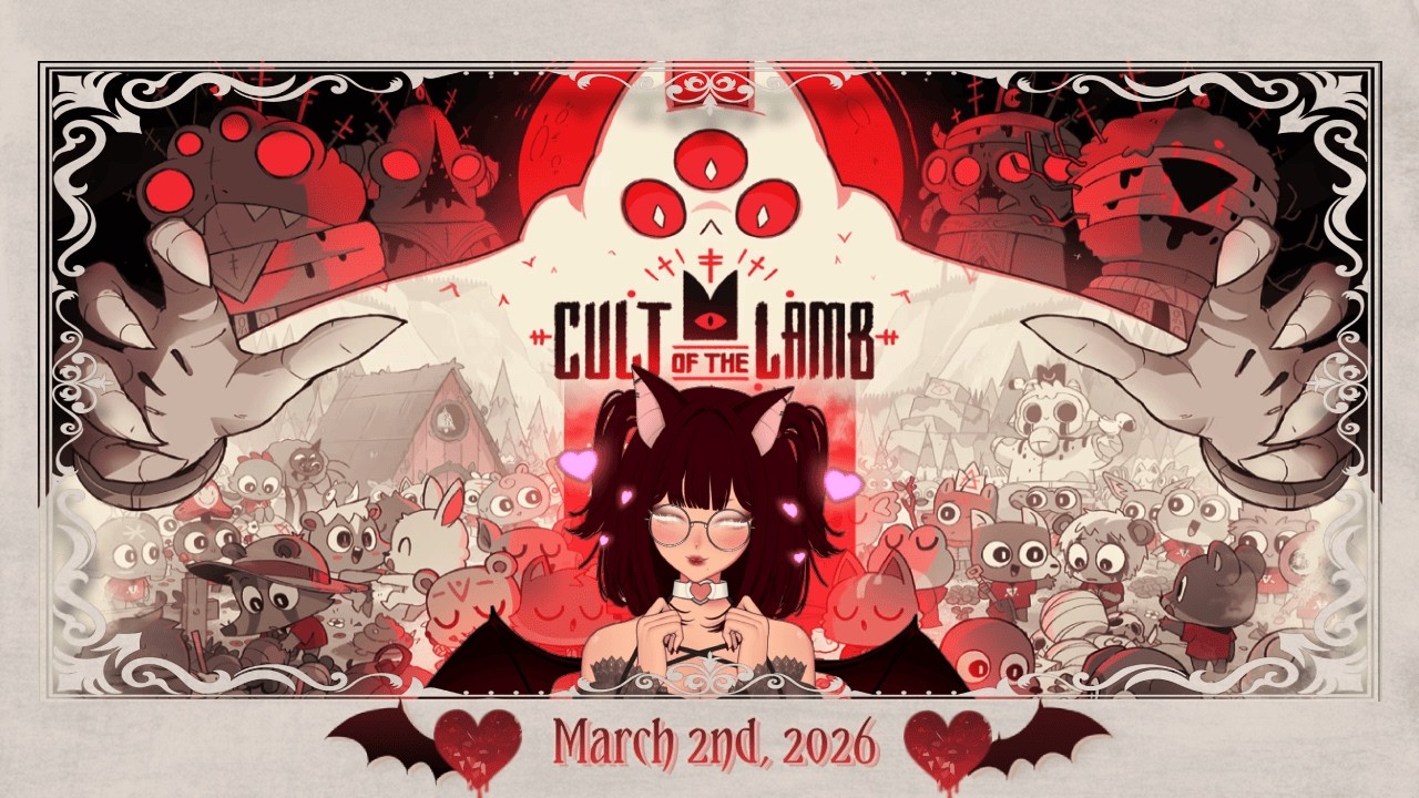 ☾ IT'S REBRAND TIME ✧ WE'RE STARTING A CULT ✧ Cult Of The Lamb ✧ VOD  ☽