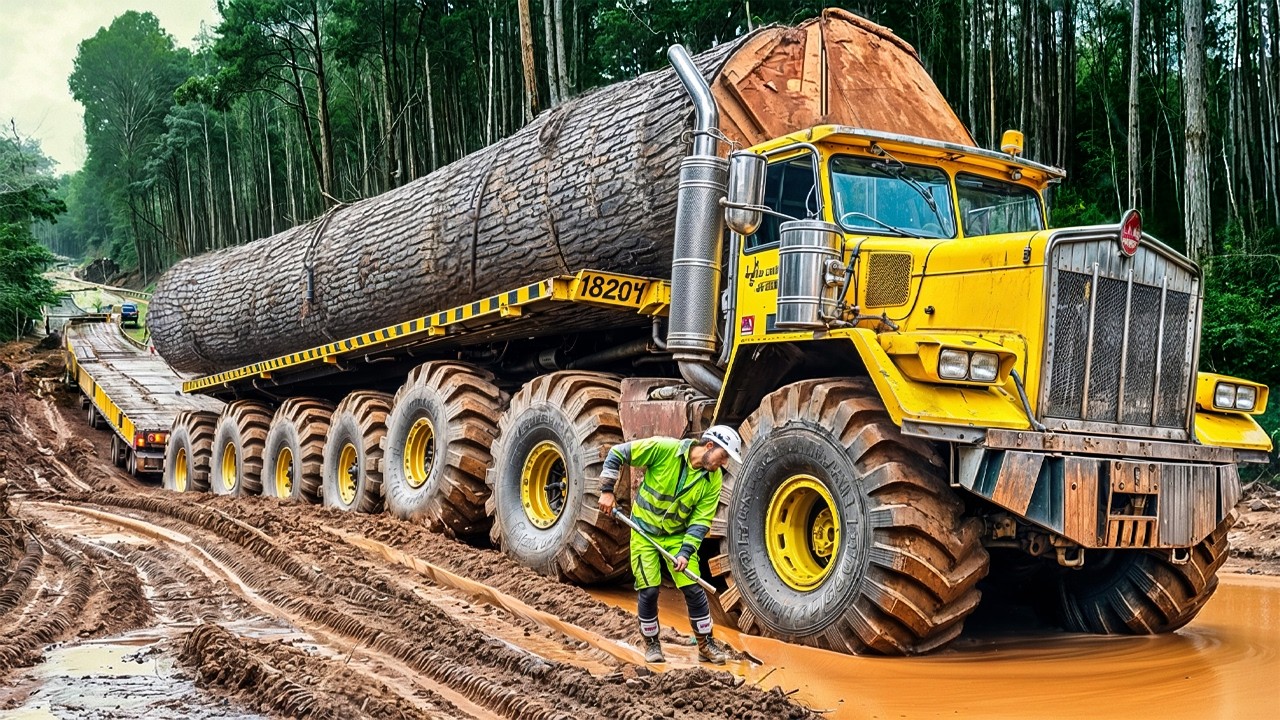 CAMINHÕES OFF-ROAD E MOTORISTAS INCRIVELMENTE HABILIDOSOS