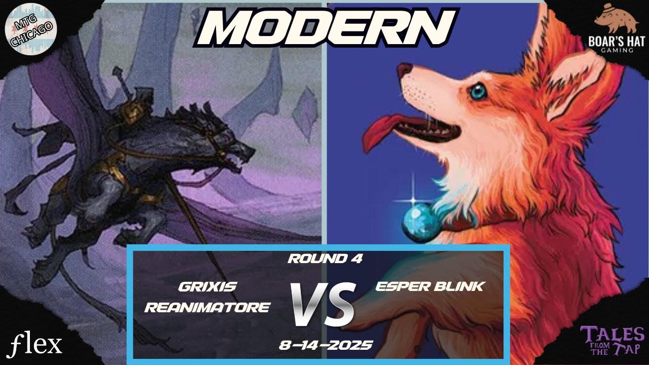 Grixis Reanimator VS Esper Blink   [MTG Modern Round 4]