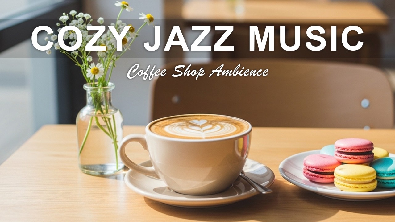 CozyJazz Music ☕ Coffee Music Cozy Coffee Ambience for Relax, Focus & Calm Moments