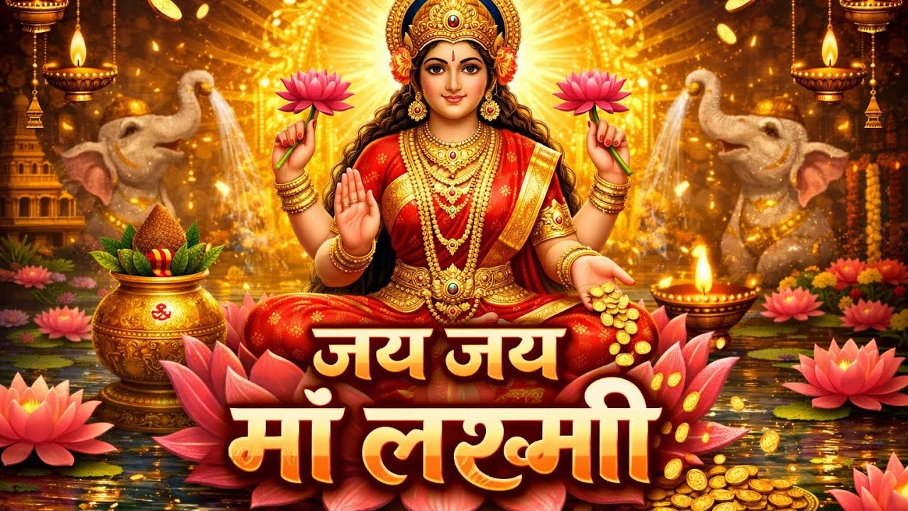 जय मां लक्ष्मी। जय मां लक्ष्मी जग की पालन हारी।jay maa laxmi jag ki palan hari। New Bhakti song 